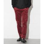 [NANO universe] вельвет брюки M бордо мужской 