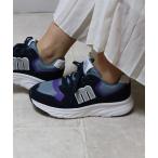 [moz] low cut спортивные туфли 23.0cm темно-синий женский 