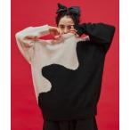 「manana suerte」 長袖ニット FREE ブラック レディース