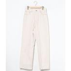 [apres jour] Denim брюки L бежевый женский 