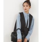 「N.（N. Natural Beauty Basic）」 長袖ブラウス MEDIUM ブルー レディース