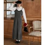 [BONLECILL noir] брюки платье S-M серый женский 
