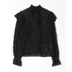 「MSGM」 レース長袖ブラウス 40 