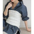 [SLOBE IENA] корсет FREE слоновая кость женский 