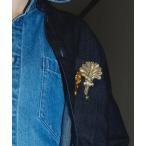 ブローチ MERCEDES SALAZAR メルセデス サラザール Golden Parm ZTO123 レディース