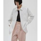 ショッピングSHIRTS ブラウス シャツ Cottontwill Over Shirts レディース