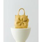 ハンドバッグ フラワーモチーフシアーバッグ