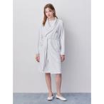 パジャマ ルームウェア 吸水パイルベア刺繍ガウン レディース