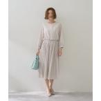 ワンピース ジョーゼットプリーツワンピース