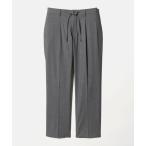 ショッピングクールビズ スラックス TR バックシャーリング １プリーツ イージー スラックス　ストレッチ 接触冷感 メンズ