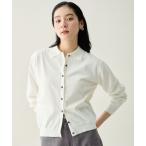 ショッピングカーデ カーディガン コットンブレンドポロカーデ レディース