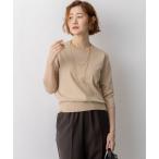ニット セーター プレミアムビオコットン クルーネック ニット レディース