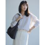 ショッピング綿100 ブラウス シャツ 「STRIPE」スタンダードシャツ レディース