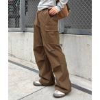カーゴパンツ タックカーゴパンツ レディース