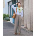  брюки [... мир san "надеты" ][UR TECH]. голос передний tuck легкий брюки женский 