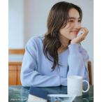 ニット セーター 「仁村紗和さん着用」「UR TECH Renew Knit」Vネックプルオーバー レディース