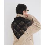 スカーフ バンダナ IENA LA BOUCLE R/Lサテンレースコンビバブーシュカ レディース