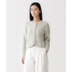 カーディガン 「MUJI Labo」婦人　コットン混ブークレニットジャケット レディース メンズ