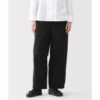 パンツ 「MUJI Labo」婦人　コットン　ライトキャンバス　ドローストリングパンツ レディース メンズ