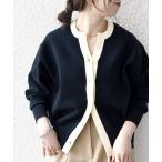 ショッピングONE カーディガン SHIPS any:「手洗い可能」バイカラー スキッパー ニット カーディガン レディース