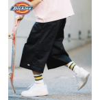 パンツ 限定展開 Dickies×FREAK'S STORE/ディッキーズ 別注 ワイドシルエット クロスタック ワークショーツ メンズ