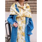 ショッピングチュニック チュニック なのはなプリントチュニックブラウス