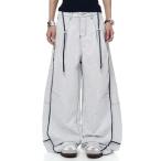  джинсы HABLOG широкий Buggy barrel Denim брюки мужской женский 