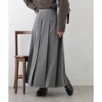 スカート プリーツロングスカート