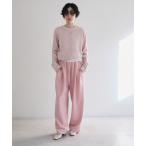 ショッピングサルエル スウェットパンツ ジャージ ダンボールニットコクーンパンツ レディース