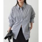 ブラウス シャツ ストライプBigシャツ レディース