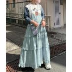 「Alley by w closet」 キャミソールワンピース FREE イエロー レディース