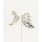 [UN3D.] серьги ( обе уголок для ) FREE серебряный женский 