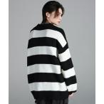 [ADRER] длинный рукав вязаный MEDIUM черный мужской 