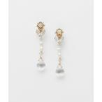 「agete」 ピアス（両耳用） FREE ゴールド系その他 レディース