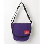 「Manhattan Portage」 ワンポイントメッセンジャーバッグ - パープル メンズ