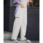 [RAGEBLUE] Denim брюки FREE "теплый" белый женский 