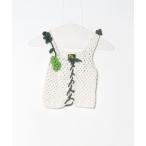 ショッピングムチャチャ 「AHCAHCUM.muchacha」 ノースリーブニット M ホワイト レディース