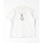 「Ray BEAMS」 半袖Tシャツ「naijel graphコラボ」 ONE SIZE ホワイト レディース