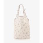 エコバッグ フラワーアートコンパクトバッグL