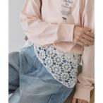 スカーフ バンダナ トライアングルレーススカーフ レディース