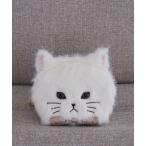 ポーチ ねこフェイスポーチ レディース