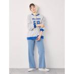 パンツ 「オーガニックコットン」デニムフレアパンツ レディース