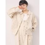 ジャケット ノーカラージャケット 「オーガニックコットン」デニムジャケット レディース