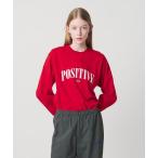 tシャツ 「NICE WEATHER」POSITIVE ロングスリーブTシャツ メンズ レディース