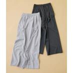 パンツ 裏起毛ワイドパンツ レディース