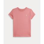 tシャツ コットン ジャージー クルーネック Tシャツ キッズ 子供服 女の子