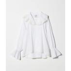 ブラウス シャツ 「CITEN」レースフリルブラウス レディース