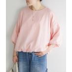 ブラウス シャツ 綿麻バルーンブラウス レディース