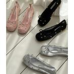 [by muni:r] балетки 24.0cm серебряный женский 