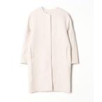 [BEAMS LIGHTS] no color пальто 36 белый женский 